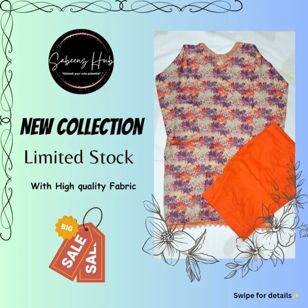 2 pcs stitched suit