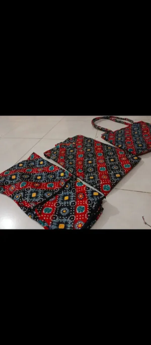 Stitched shirt trouser with bag