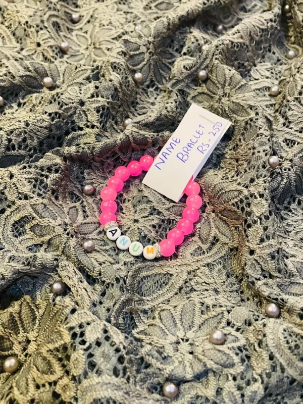 Name bracelet