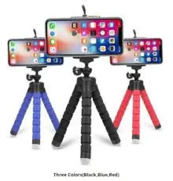 Flexible Tripod Mini Universal Mobile Cell Phone Holder Octopus Tripod Supports Clip Digital Camera Stand Mount Phone Monopod