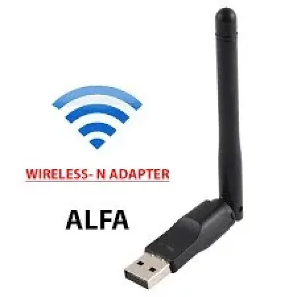 Alfa 300mbps USB Wireless n Adapter / Wifi Dongle 802.11n WiFi 2.4GHz – WLAN Wireless USB Adapter