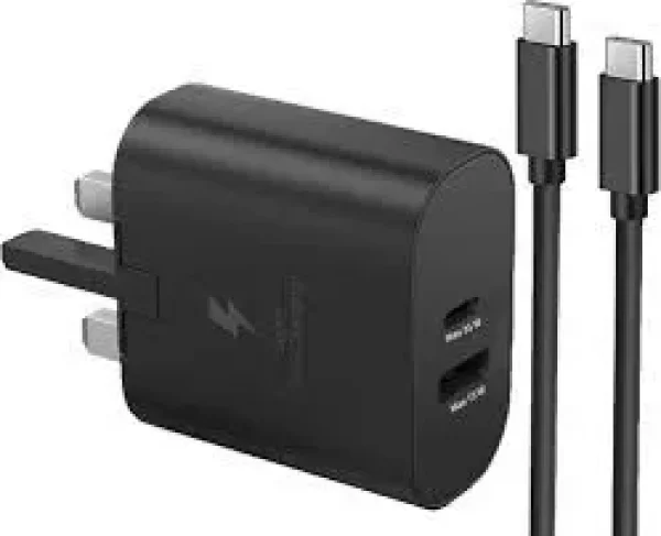 Quality USB C 35W Watt Dual Usb Pd Super Fast Charger Type C Wall Plug a for Samsung S22 Ultra Charger Adapter