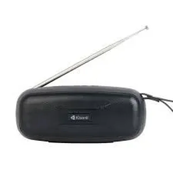 Kisonli VS-12 speaker brands radio passive speaker Radio/Wireless speaker/Radio receiver/Bluetooth speaker/ usb, sd, fm wireless bluetooth loud speaker, 5 watt-Black