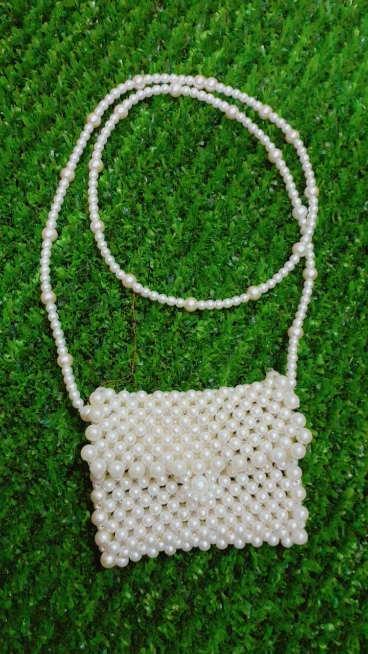 Handmade Pearl bag for kids
