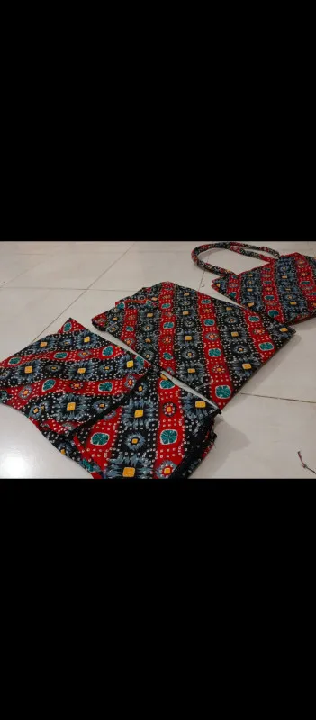 Stitched shirt trouser with bag