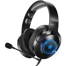 Headset Headphone Gaming Phoinikas Q9 Bass Wireless Bluetooth Gamer - Wireless Gaming Headset with Wired for PS5, PS4, PC, Nintendo Switch, PHOINIKAS Q9 Over Ear Headphones with Detachable Mic, Blueto