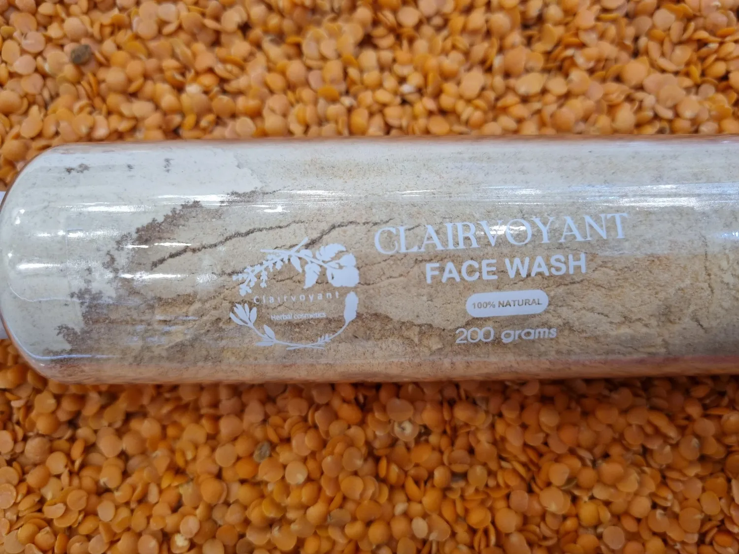 Orange facewash