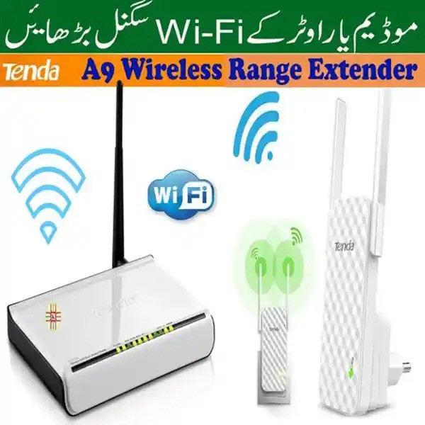 Tenda A9 N300Mbps WiFi signals range extender 2.4GHz | Tenda A9 Wifi Extender Wireless N300 Universal Range Extender