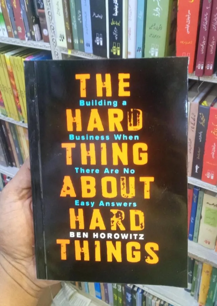 The hard thing about the hard thing