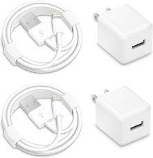 iPhone Charger Lightning Cable Quick Charging Data Sync Cord with 5W USB Wall Charger For iOS X 8 7 6 iPad AirPods