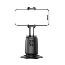 AI Smart 360° Auto Follow-Up Face Tracking Gimbal All-in-one Phone Holder For smartphone video Live Stabilizer Tripod | P05 AI Follow Gimbal Stabilizer for Mobile Phone 360 Rotation Face Tracking Shoo