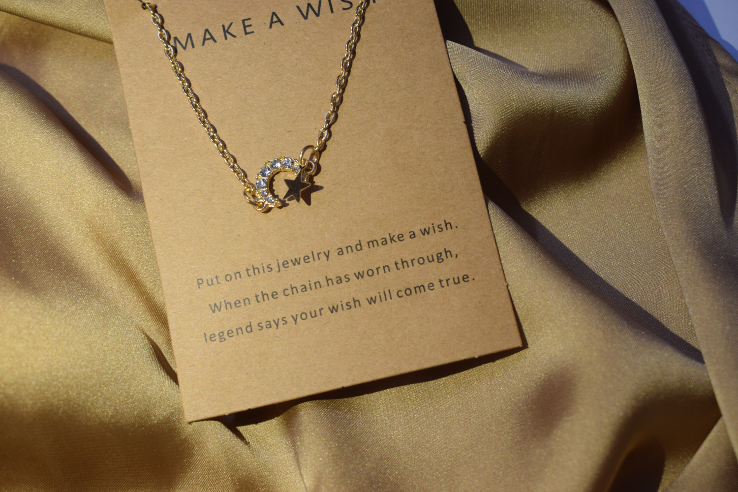 Moon and Star pendant