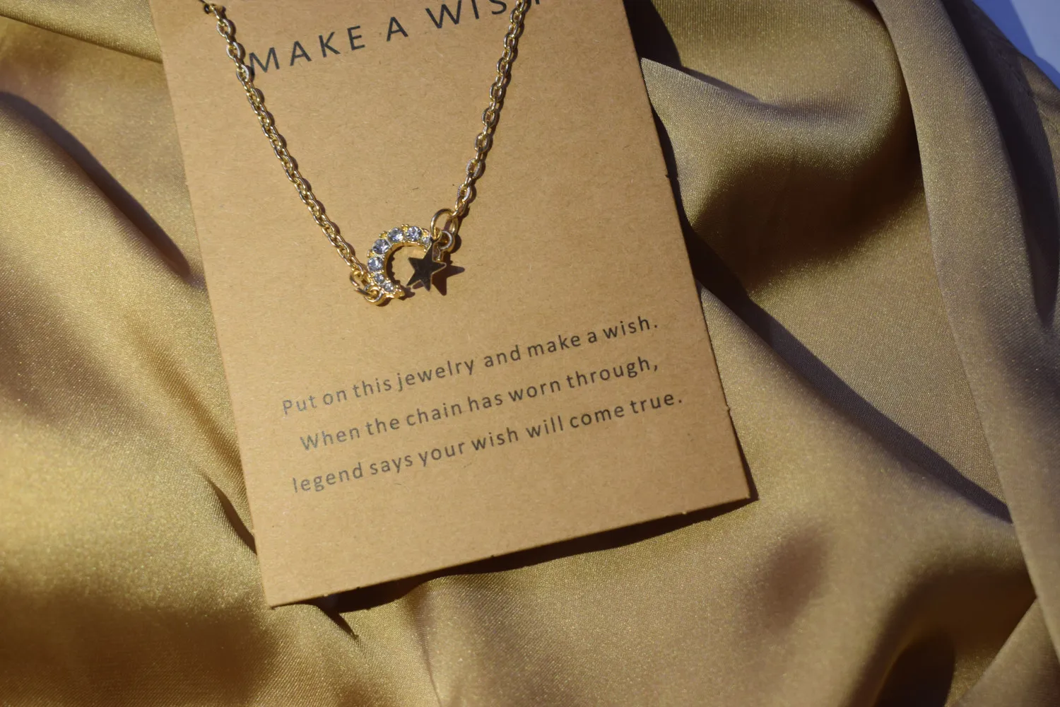 Moon and Star pendant