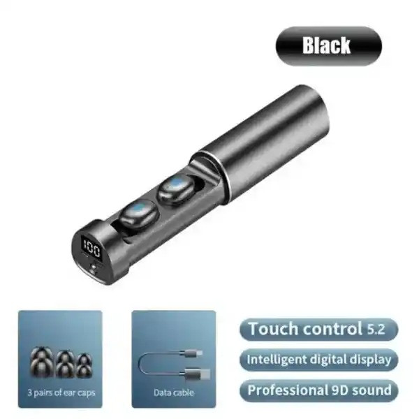 M18 Pro Ecouteur Bluetooth Flashlight Buds 6 Hours Battery Timing