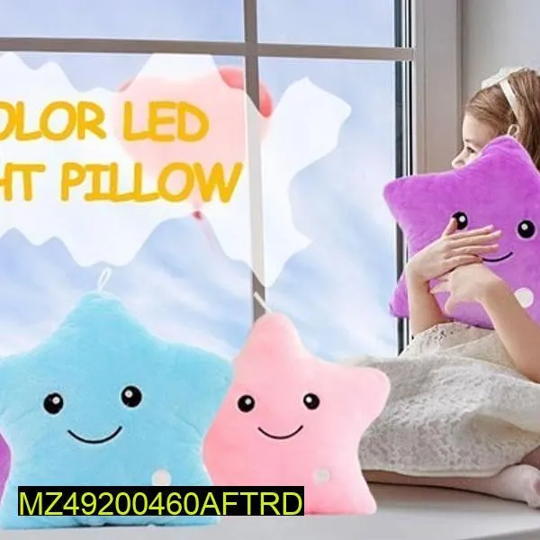 Star shape light pillow