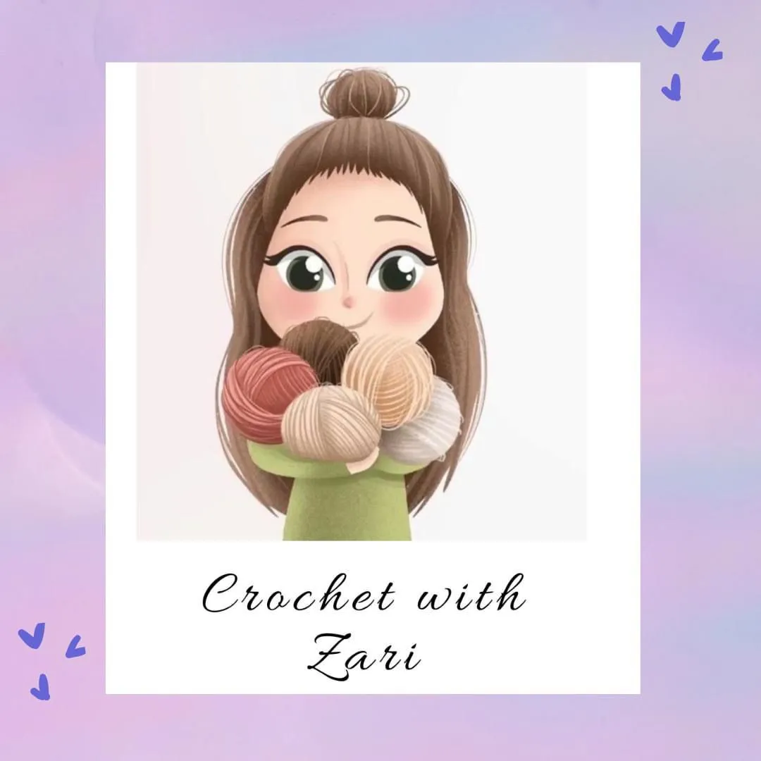 Crochet with zari